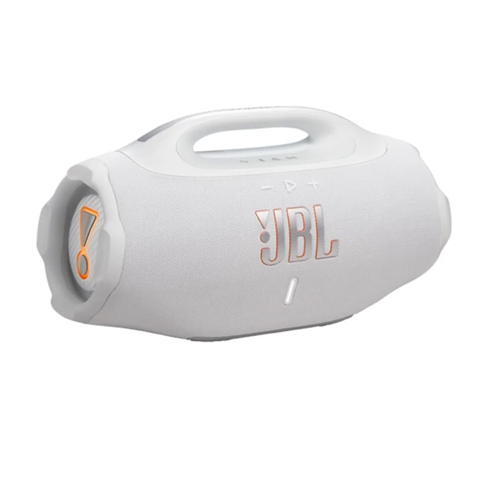 JBL Boombox 4 – Caixa de Som Bluetooth Portátil Branca
