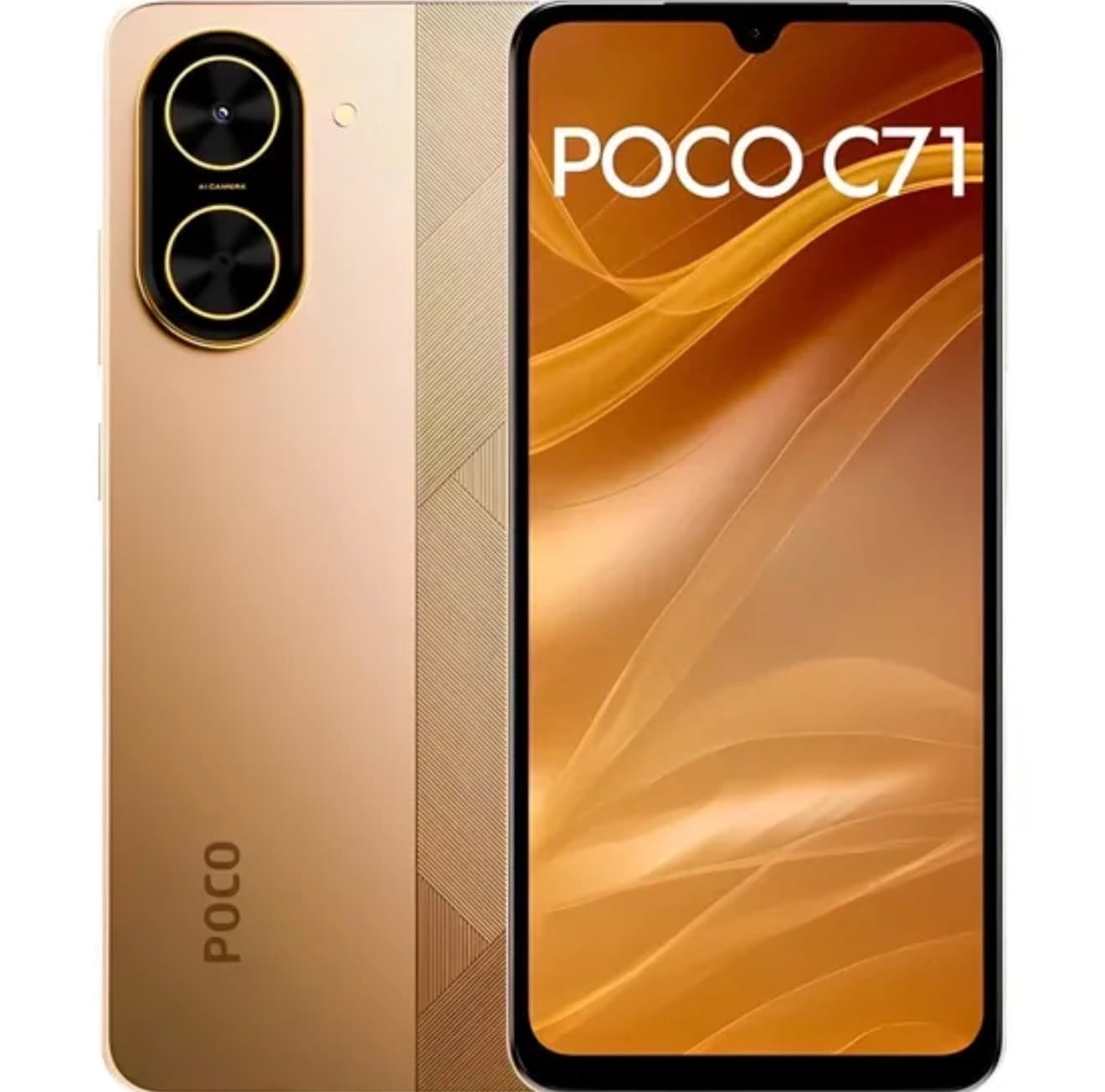 Xiaomi POCO C71 4G Dual SIM 128GB 4GB RAM – Dourado
